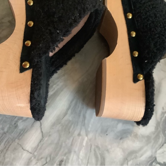 🎈🎊HOST PICK🎈🎊 J. Crew faux shearling clogs Sz 11 - Picture 7 of 9